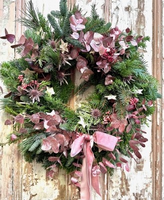 Blush Festive Wreath