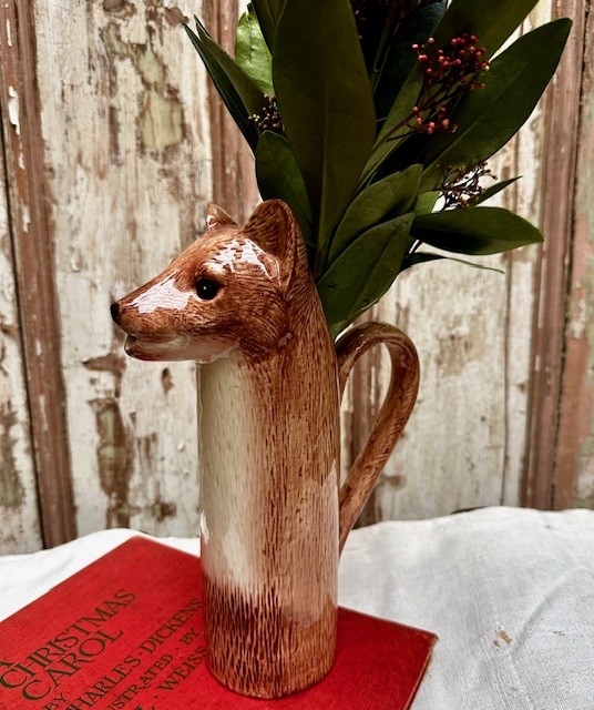 Ceramic Fox jug