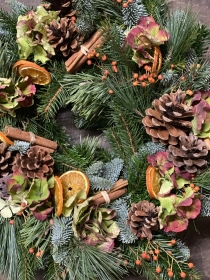 Christmas wreath workshop